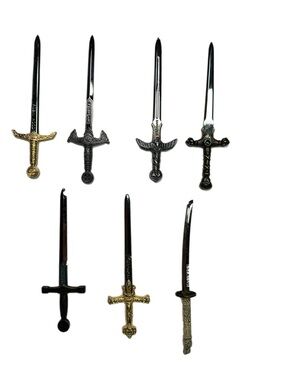 Miniature Spanish Letter Opener Marto Toledo Medieval Knife Sword LOT 7